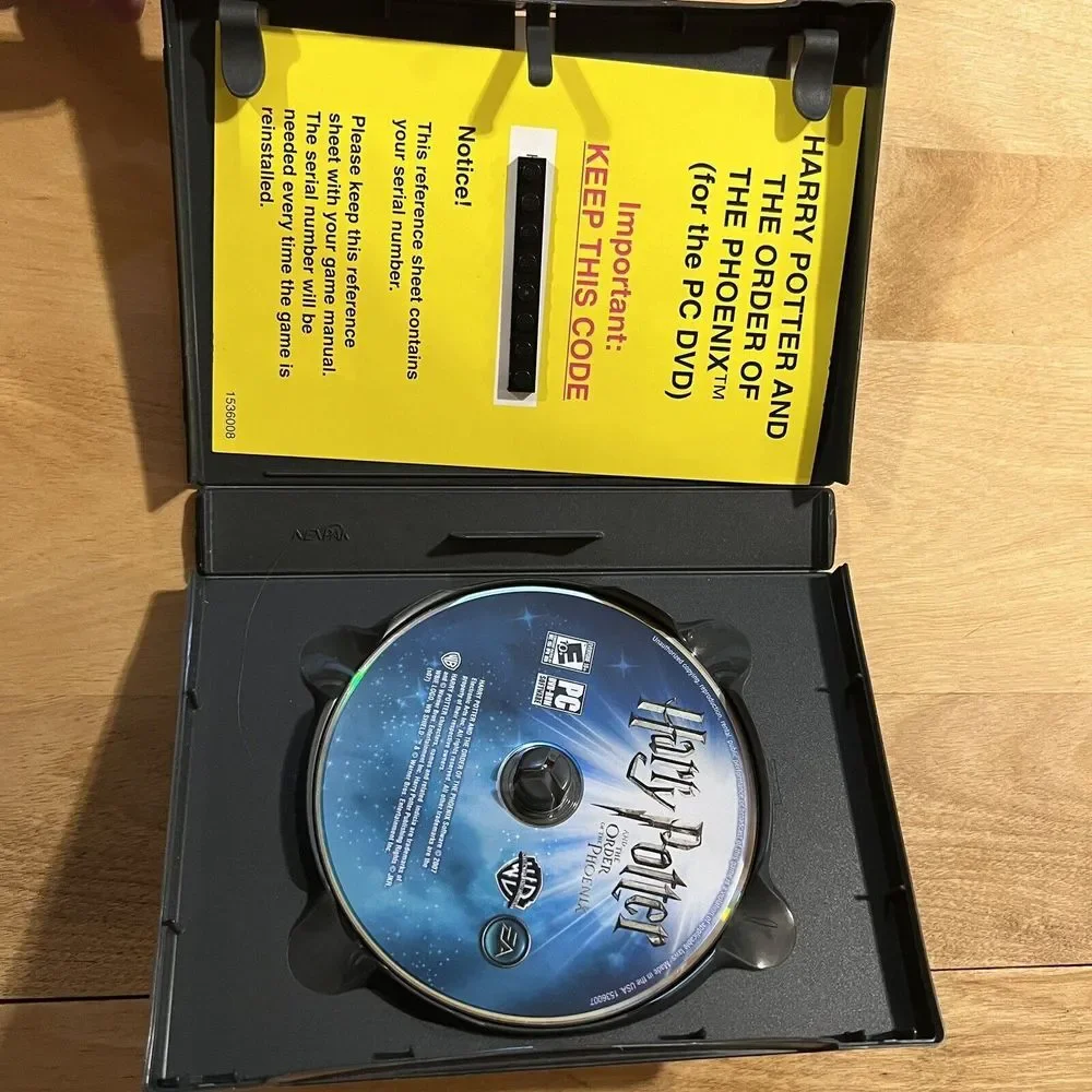 Harry Potter and the Order of the Phoenix PC- NO‎ Manual.